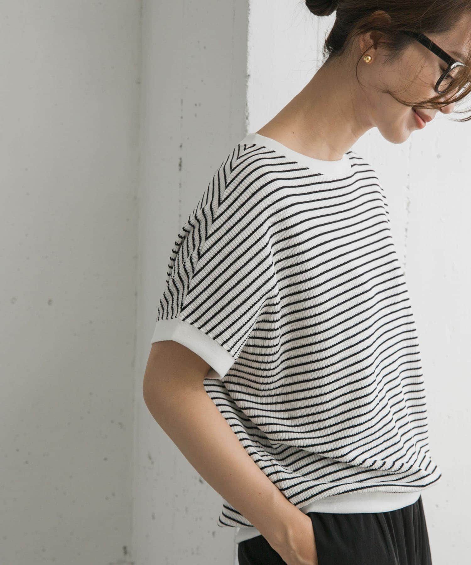 URBAN RESEARCH DOORS「タックフライスフレンチTシャツ」|Tシャツ・カットソー|
