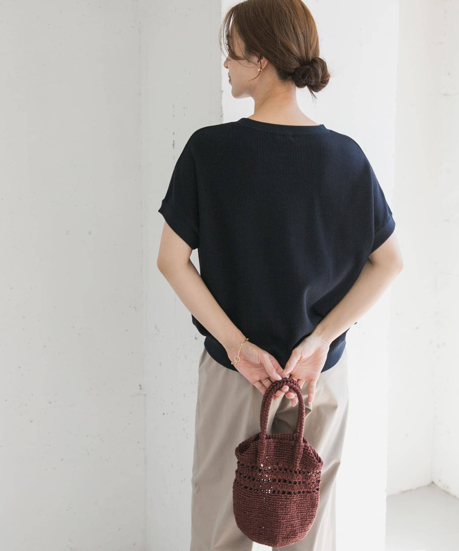URBAN RESEARCH DOORS「タックフライスフレンチTシャツ」|Tシャツ・カットソー|