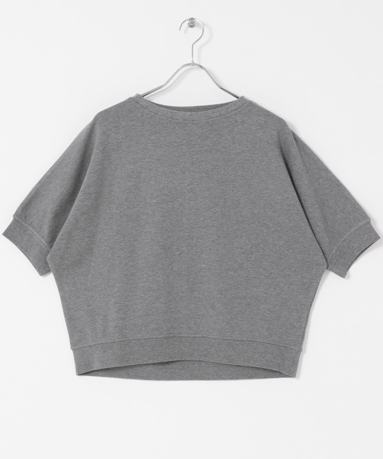 URBAN RESEARCH DOORS「モダールコットン裏毛ドルマンプルオーバー」|Tシャツ・カットソー|