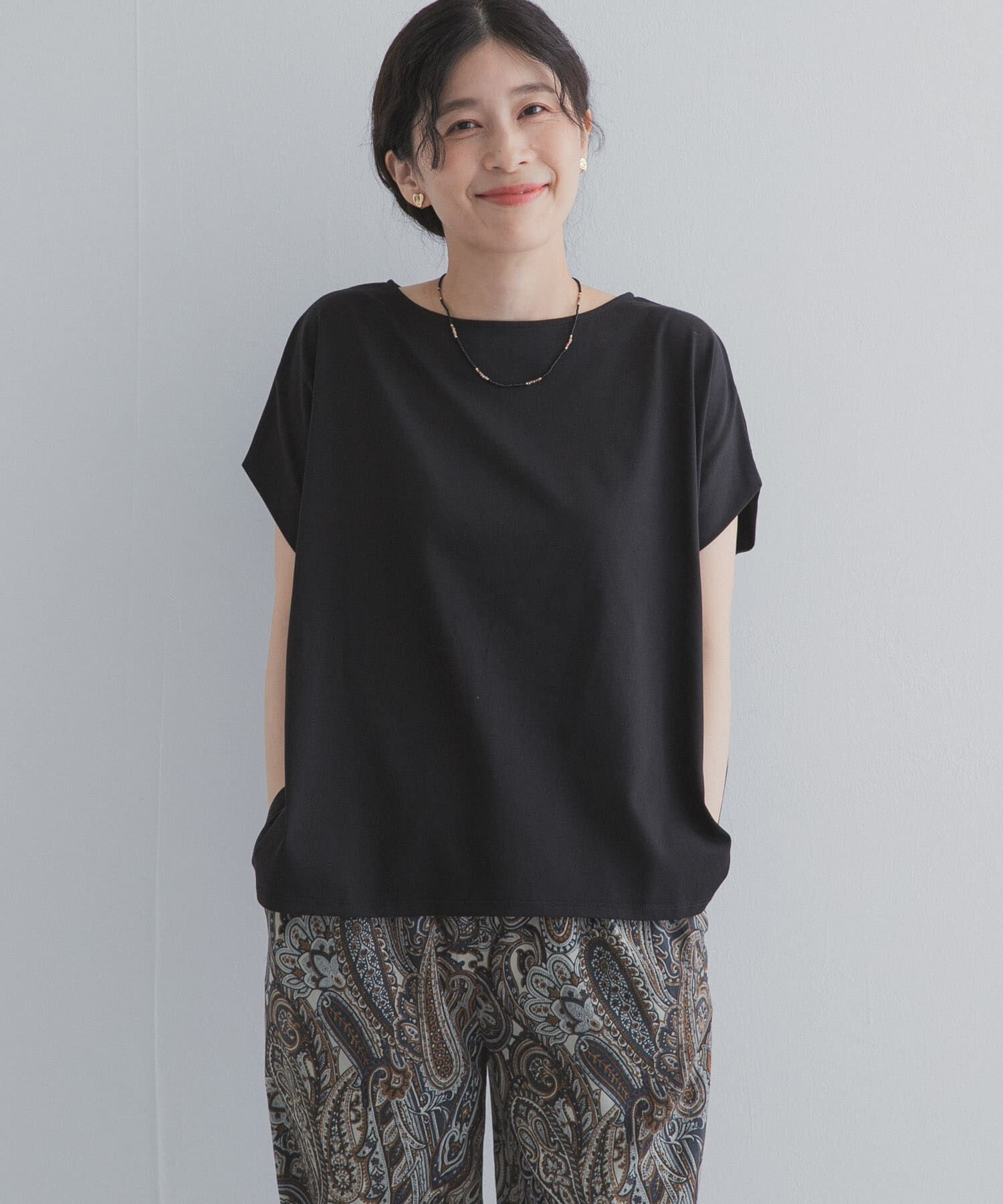 URBAN RESEARCH DOORS「バックジッププルオーバー」|Tシャツ・カットソー|