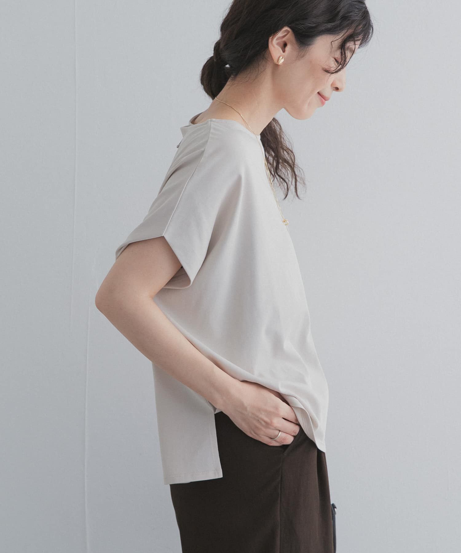 URBAN RESEARCH DOORS「バックジッププルオーバー」|Tシャツ・カットソー|