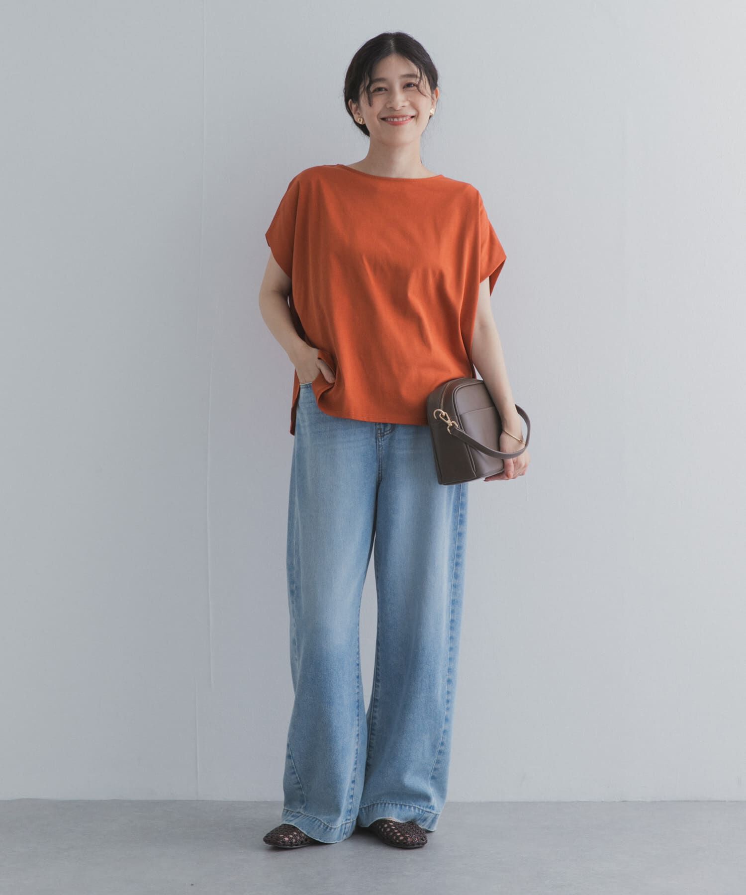 URBAN RESEARCH DOORS「バックジッププルオーバー」|Tシャツ・カットソー|