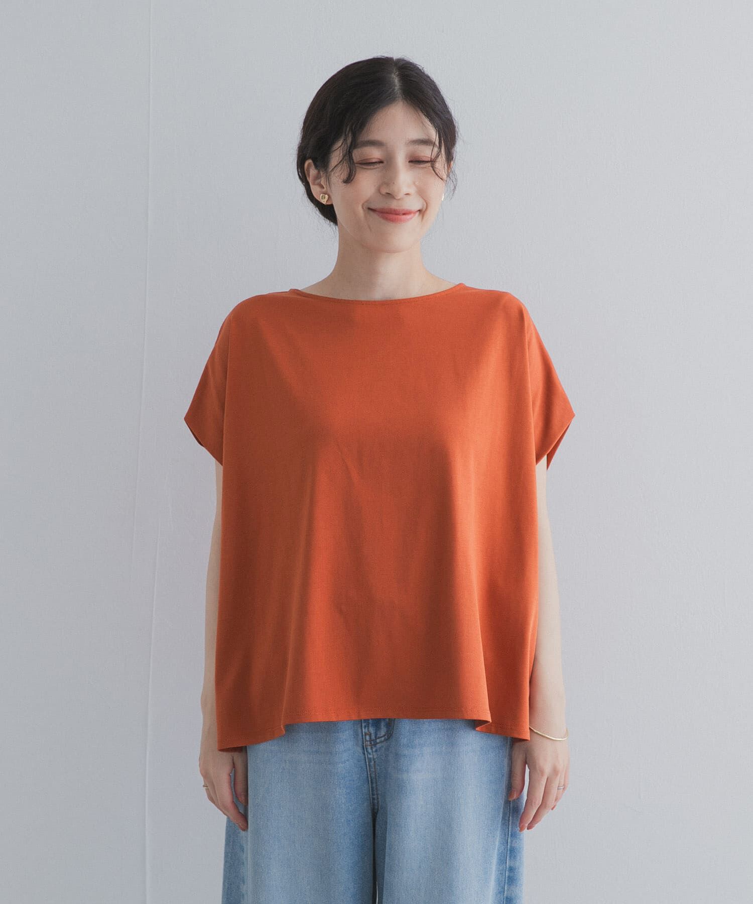 URBAN RESEARCH DOORS「バックジッププルオーバー」|Tシャツ・カットソー|