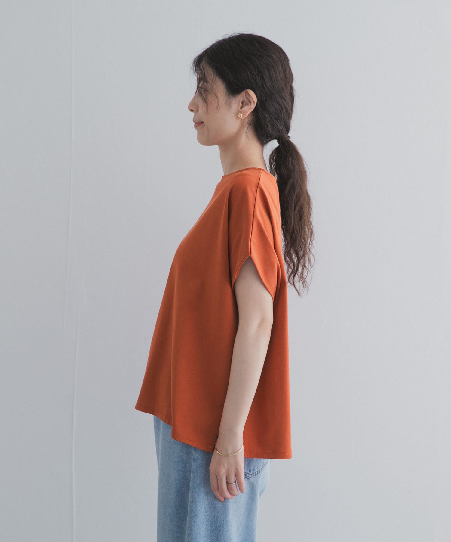 URBAN RESEARCH DOORS「バックジッププルオーバー」|Tシャツ・カットソー|