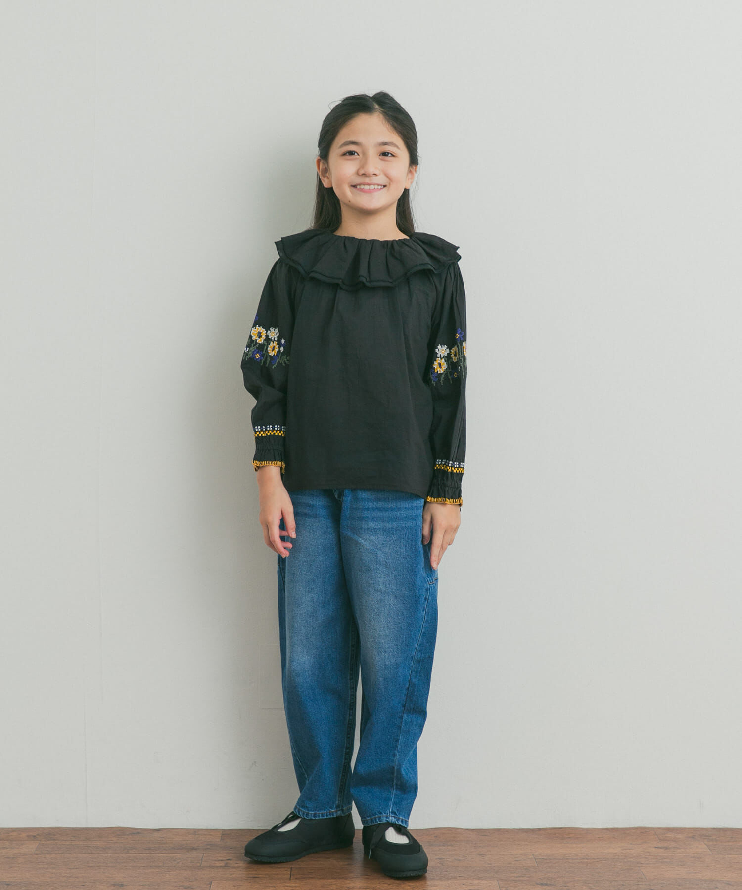 URBAN RESEARCH DOORS「クロスステッチブラウス(KIDS)」|その他|