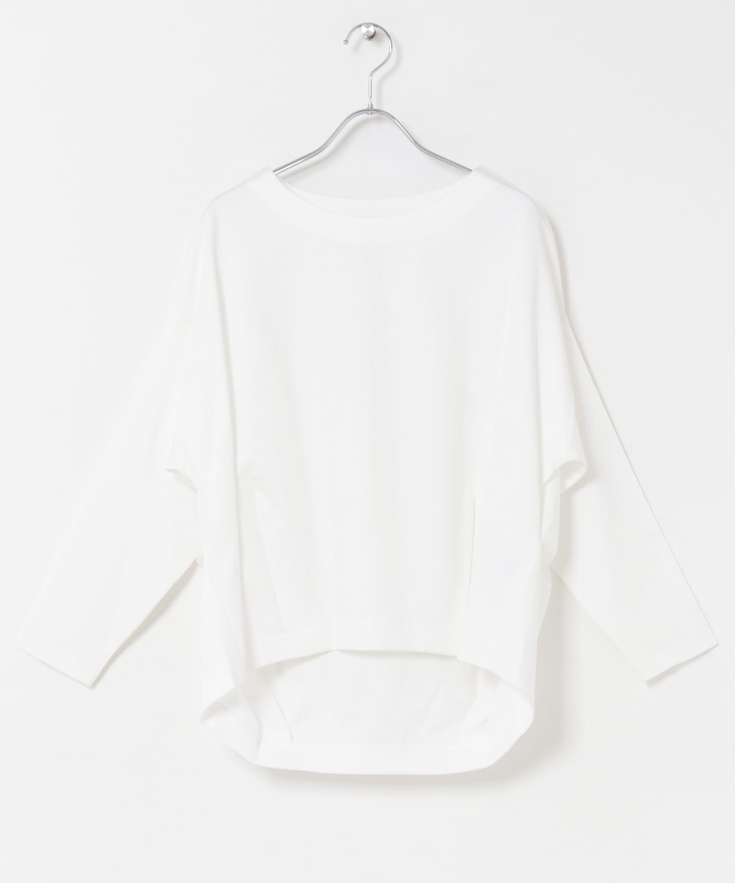 URBAN RESEARCH DOORS「コットンバックタック長袖プルオーバー 26AW」|Tシャツ・カットソー|
