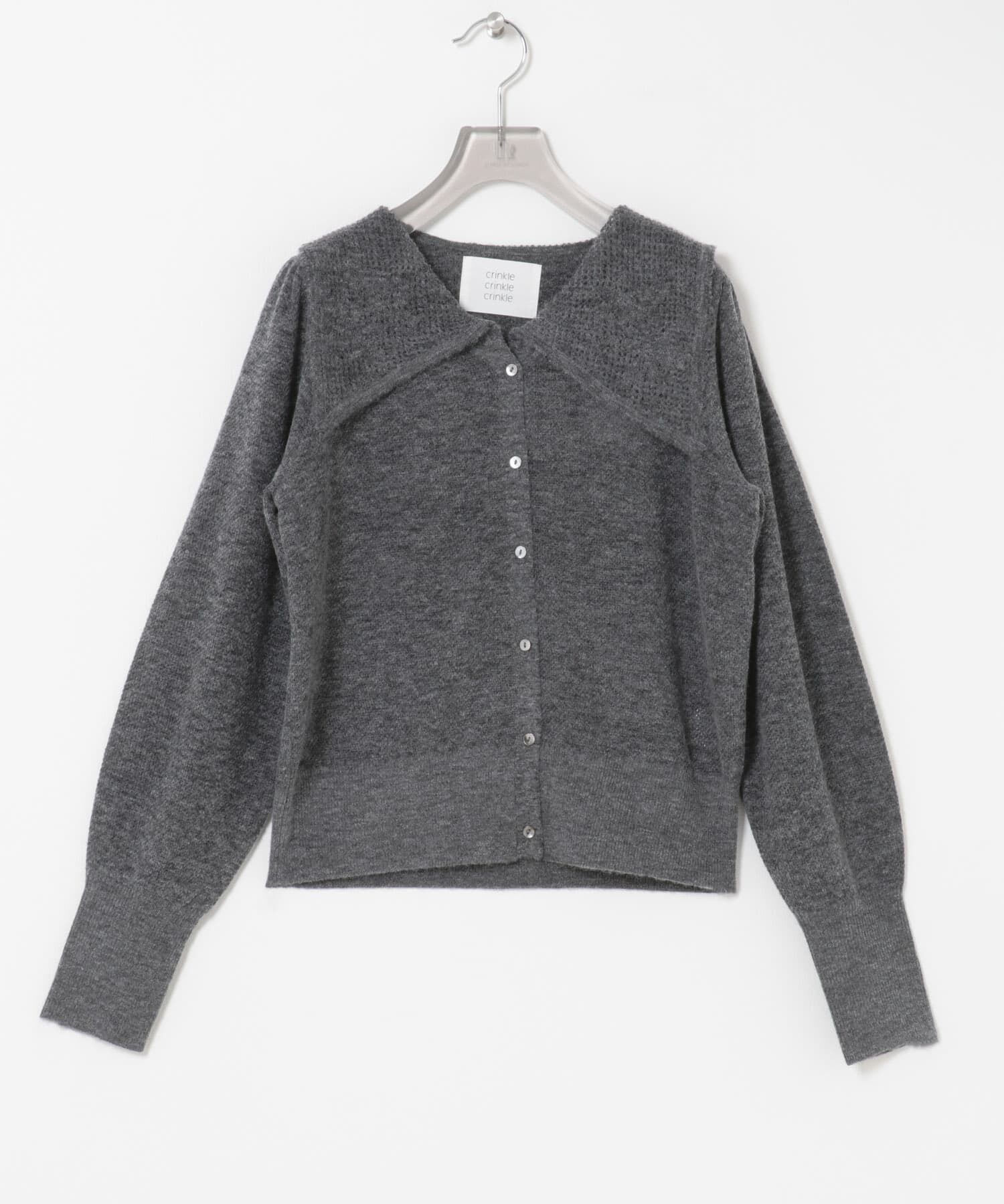 URBAN RESEARCH「crinkle crinkle crinkle　POINT TAIL SAILOR KNIT」|ニット・セーター|