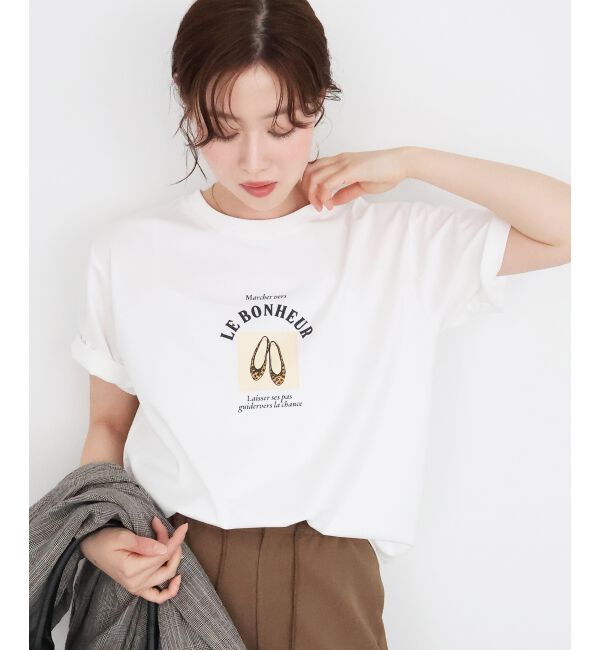  「LE BONHEUR TEE」|Tシャツ・カットソー|