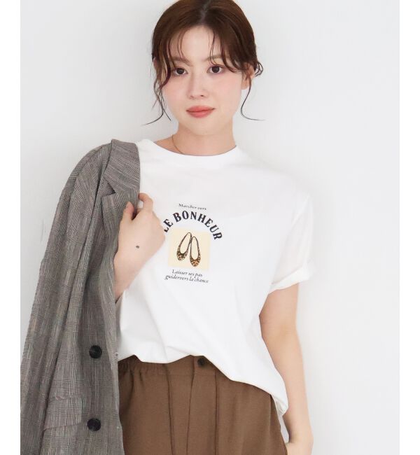  「LE BONHEUR TEE」|Tシャツ・カットソー|