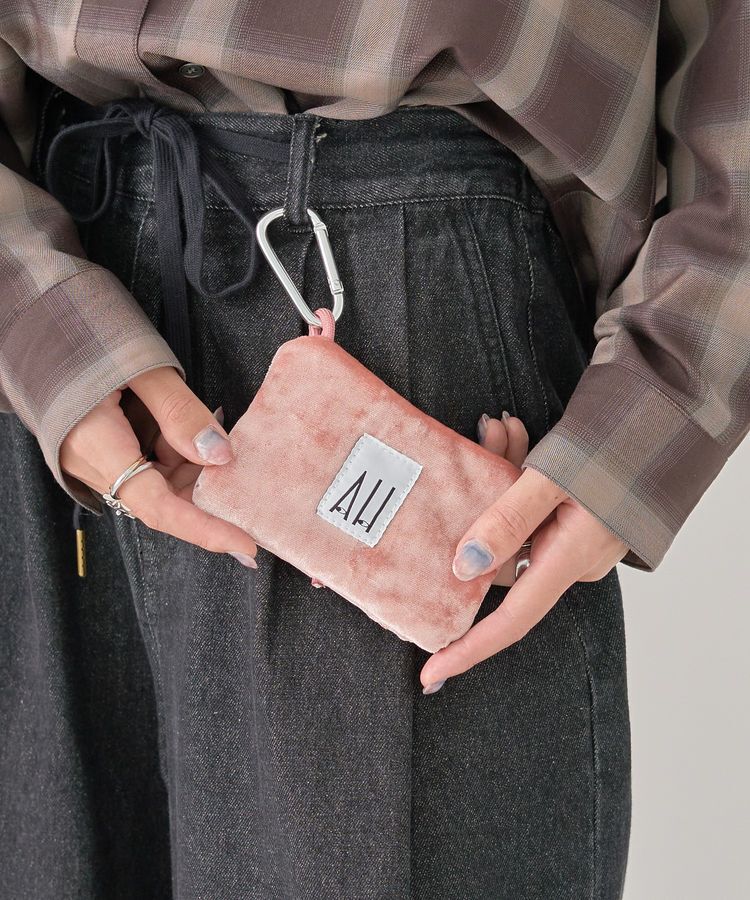 AMERICAN HOLIC「【ホリホリ】カラビナミニポーチチャーム」|その他|Pink