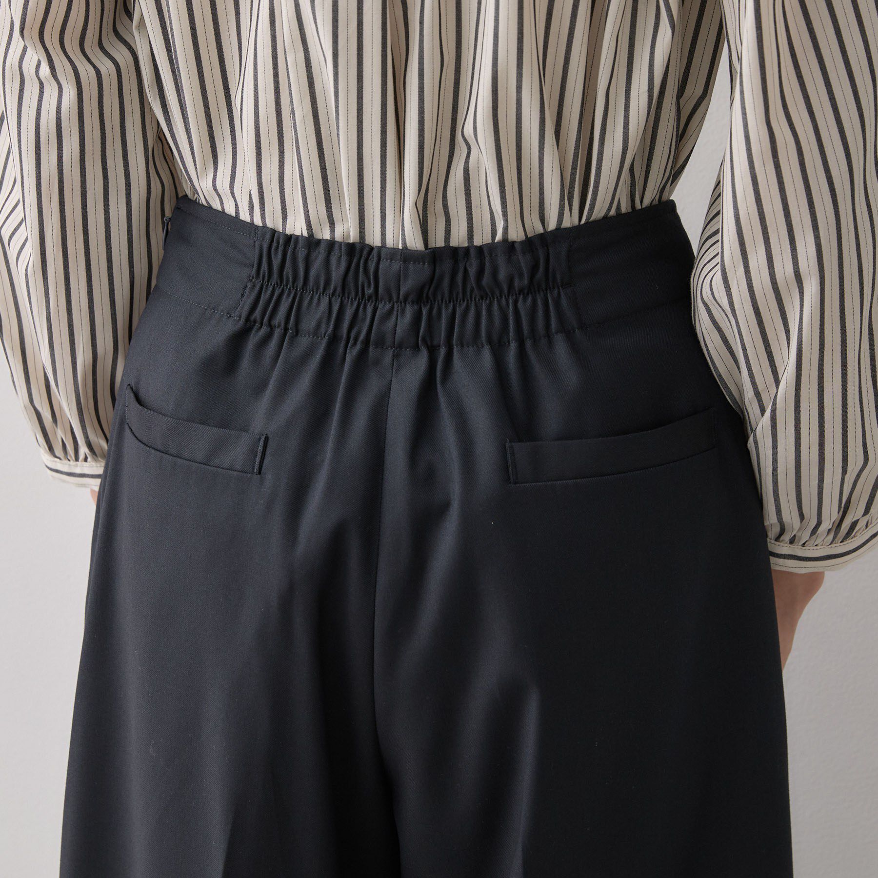 Dessin「【後ろウエストゴム】センタープレスワイドパンツ」|その他|