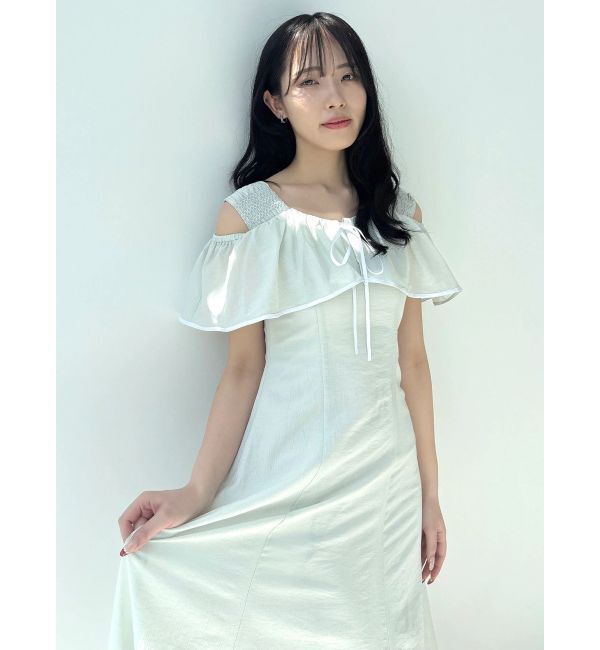 CALNAMUR「２WAYロングフレアワンピース」|ワンピース|