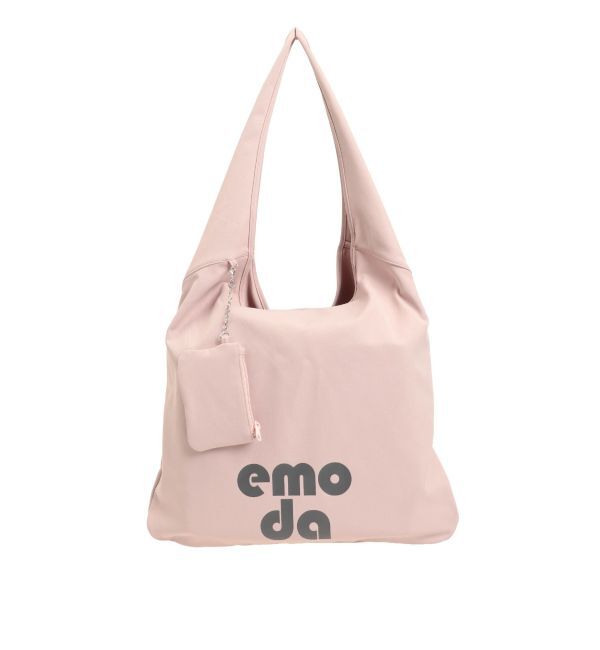 EMODA「ワイドチャームトートバッグ」|トートバッグ|ピンク