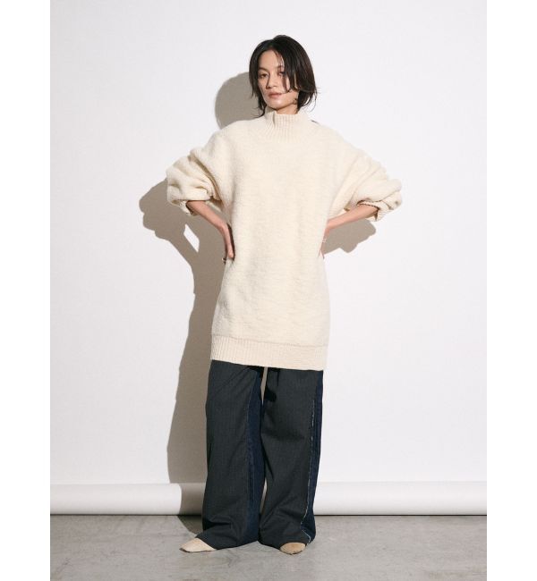 Ungrid「【Htage】バックスリットデザインビッグニット」|ニット・セーター|
