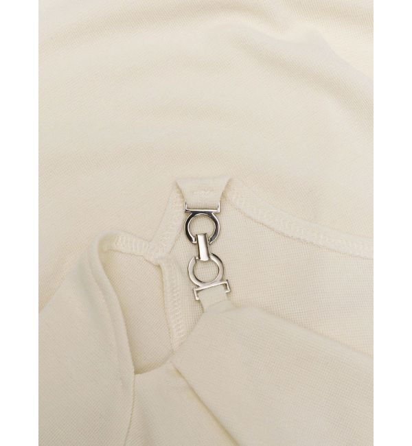 EVRIS「チェーンドレープリブフレンチトップス」|Tシャツ・カットソー|