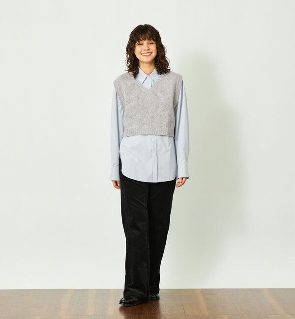 MACKINTOSH PHILOSOPHY「GREY LABEL ローゲージショートベスト」|ニット・セーター|