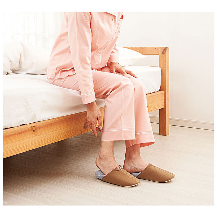 BACKYARD FAMILY「スリッパ 防災 通販 防災スリッパ 折り畳み 折りたたみ  メンズ レディース M L 防災用」|ルームシューズ|