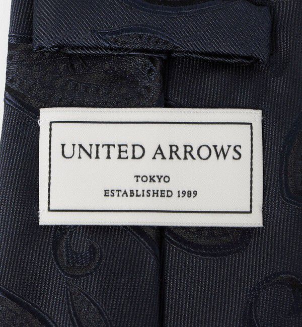 UNITED ARROWS「ビッグ ペイズリー ジャガード ネクタイ」|ネクタイ・蝶ネクタイ|
