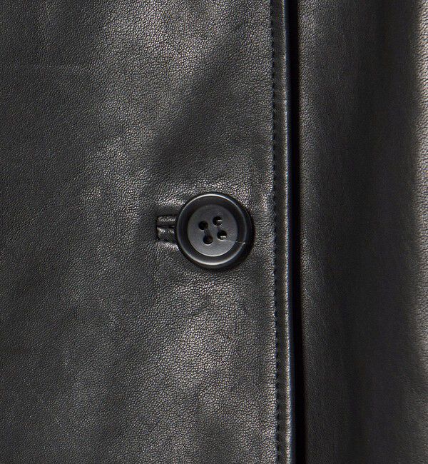 conte「＜conte＞ラムレザー ダブル ジャケットコート」|その他|
