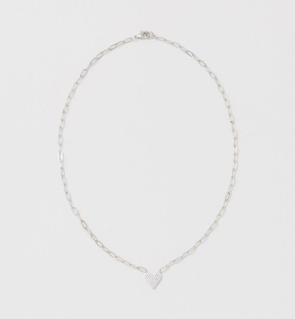 UNITED ARROWS「ハートパヴェ ネックレス」|ネックレス|