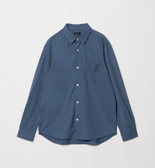 UNITED ARROWS green label relaxing「【WEB限定】JUST fit トリコット ドレープ シャツ」|シャツ・ブラウス|