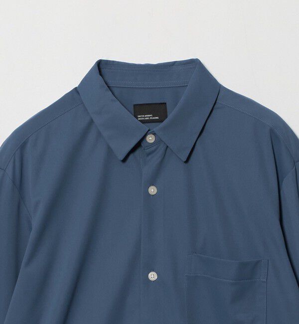UNITED ARROWS green label relaxing「【WEB限定】JUST fit トリコット ドレープ シャツ」|シャツ・ブラウス|