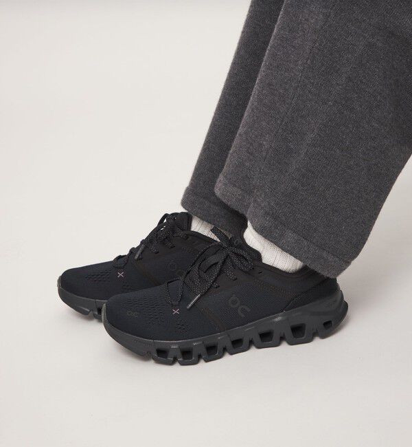 UNITED ARROWS green label relaxing「【WEB限定】＜On＞クラウド エックス 5 スニーカー」|スニーカー|BLACK