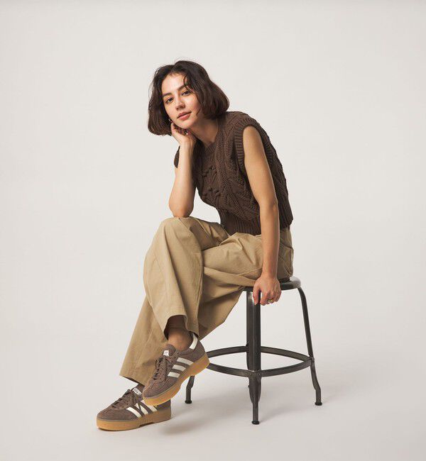 UNITED ARROWS green label relaxing「【WEB限定】＜adidas Originals＞ハンドボール スペツィアル ボールド スニーカー」|スニーカー|