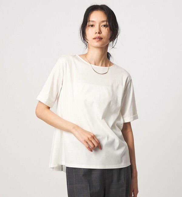 UNITED ARROWS green label relaxing「Aライン Tシャツ  汗染み防止」|Tシャツ・カットソー|