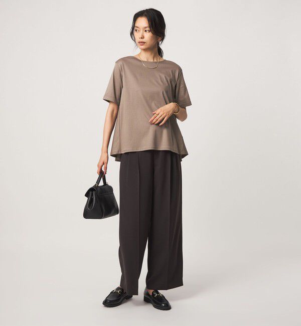 UNITED ARROWS green label relaxing「Aライン Tシャツ  汗染み防止」|Tシャツ・カットソー|