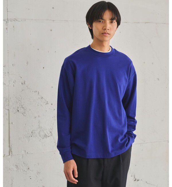 UNITED ARROWS green label relaxing「ハイゲージ モクロディ クルーネック 長袖 Tシャツ カットソー」|Tシャツ・カットソー|ROYAL