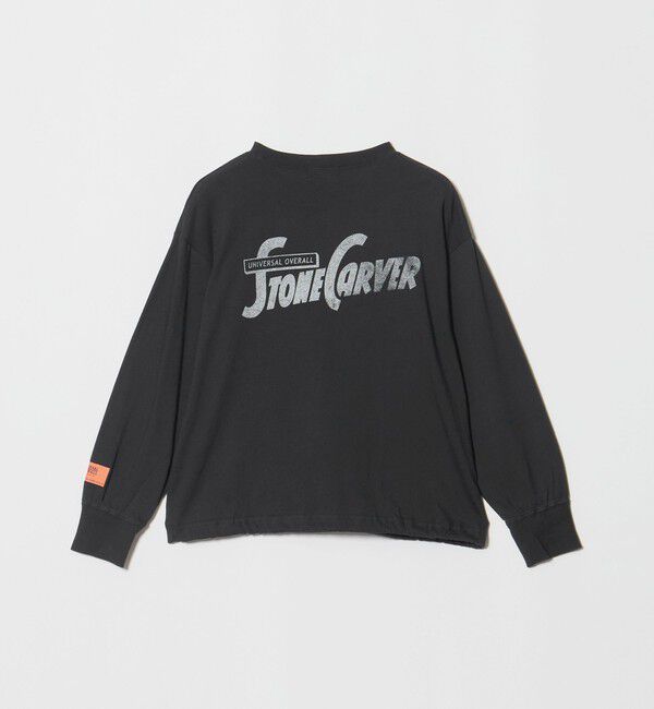 UNITED ARROWS green label relaxing「【別注】＜UNIVERSAL OVERALL＞ポケット プルオーバー / キッズ 140cm-160cm」|Tシャツ・カットソー|BLACK