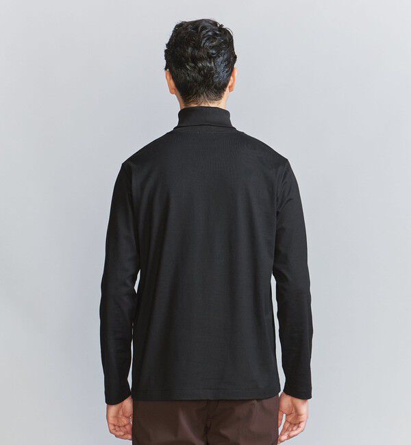 BEAUTY&YOUTH UNITED ARROWS「【WEB限定 WARDROBE SMART】 クリア ガスコットン タートルネック カットソー【抗菌・防臭】」|Tシャツ・カットソー|