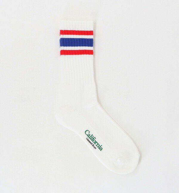 California General Store「＜CGS.＞リブ ラインソックス」|ソックス|ROYAL