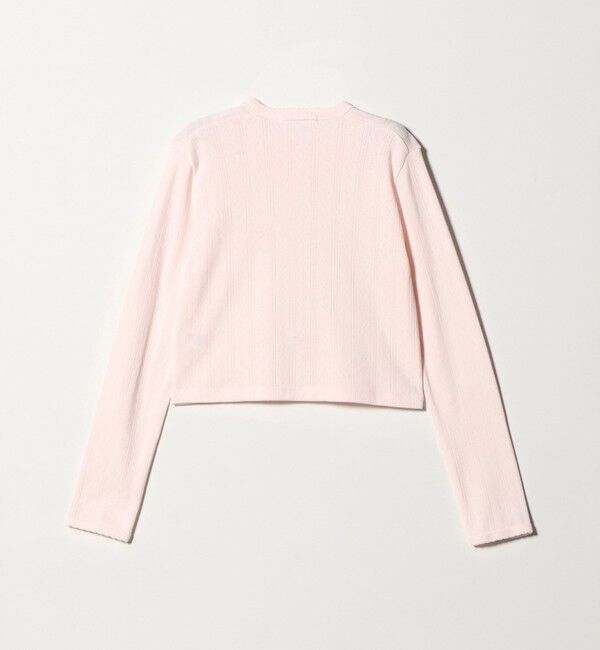 BEAUTY&YOUTH UNITED ARROWS「コットン パターンメッシュ カーディガン ウォッシャブル」|カーディガン|