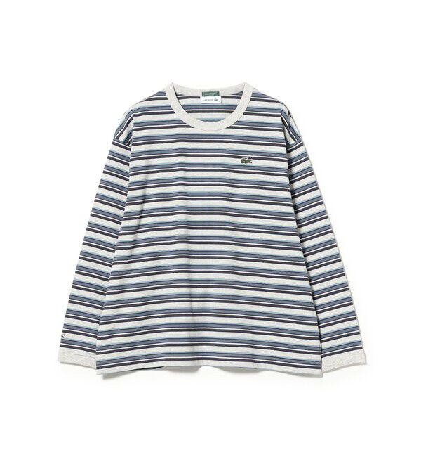 BEAMSBOY「【別注】LACOSTE for BEAMS BOY / マルチ ボーダー Tシャツ」|Tシャツ・カットソー|