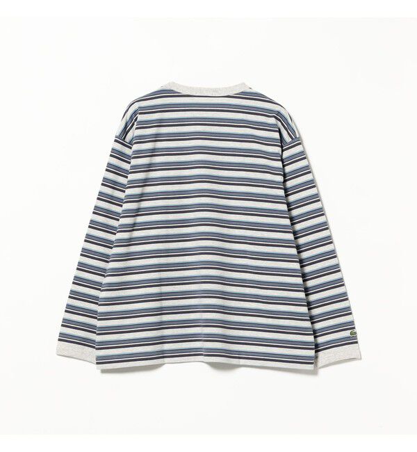 BEAMSBOY「【別注】LACOSTE for BEAMS BOY / マルチ ボーダー Tシャツ」|Tシャツ・カットソー|