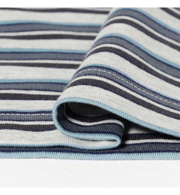 BEAMSBOY「【別注】LACOSTE for BEAMS BOY / マルチ ボーダー Tシャツ」|Tシャツ・カットソー|