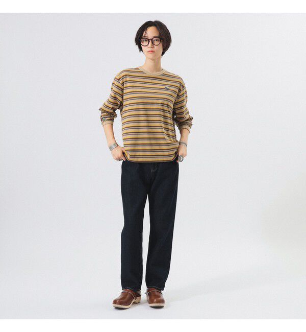 BEAMSBOY「【別注】LACOSTE for BEAMS BOY / マルチ ボーダー Tシャツ」|Tシャツ・カットソー|