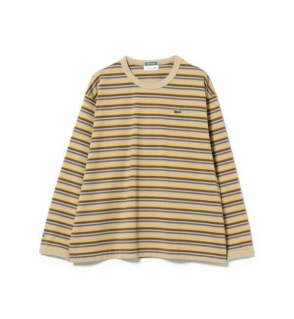 BEAMSBOY「【別注】LACOSTE for BEAMS BOY / マルチ ボーダー Tシャツ」|Tシャツ・カットソー|