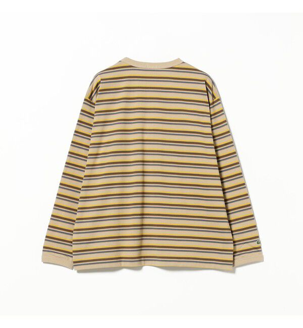 BEAMSBOY「【別注】LACOSTE for BEAMS BOY / マルチ ボーダー Tシャツ」|Tシャツ・カットソー|