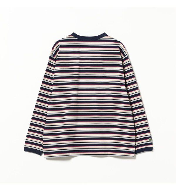 BEAMSBOY「【別注】LACOSTE for BEAMS BOY / マルチ ボーダー Tシャツ」|Tシャツ・カットソー|