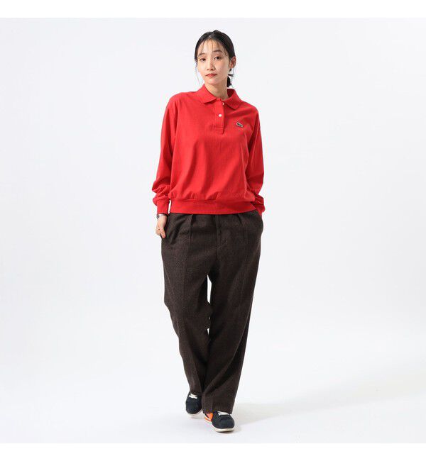 BEAMS SELECTION for WOMEN「【別注】LACOSTE / ポロシャツ」|スウェット・ジャージ|