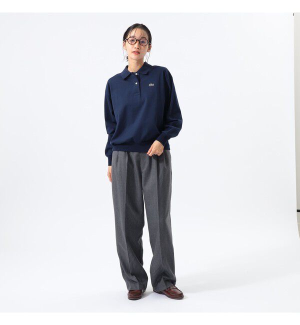 BEAMS SELECTION for WOMEN「【別注】LACOSTE / ポロシャツ」|スウェット・ジャージ|