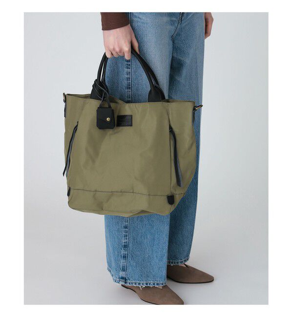 BEAMS SELECTION for WOMEN「toleur / ポリエステル 2way トートバッグ 2 」|トートバッグ|OLIVE