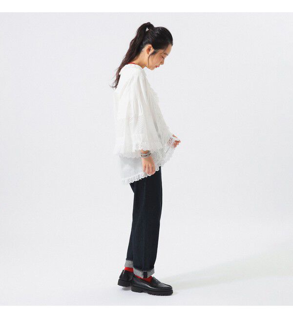 BEAMS SELECTION for WOMEN「【別注】TORI-TO / パッチワーク プルオーバー」|シャツ・ブラウス|