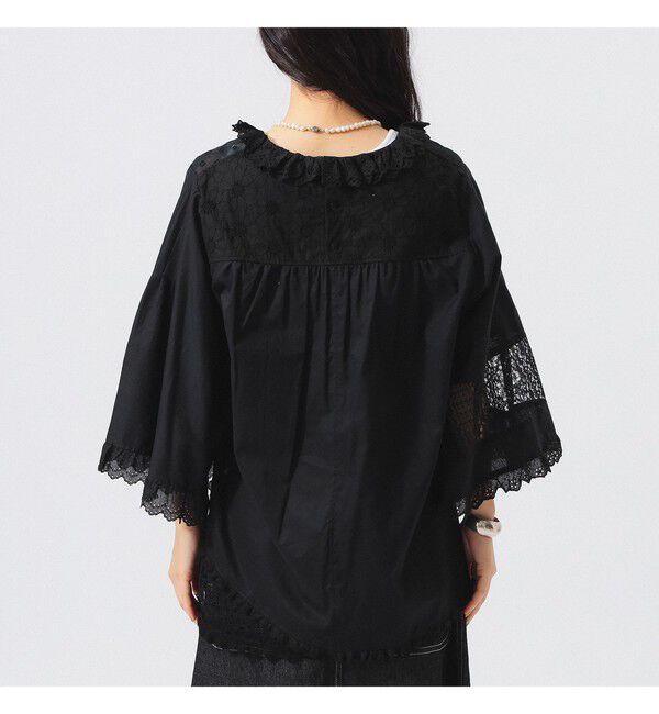 BEAMS SELECTION for WOMEN「【別注】TORI-TO / パッチワーク プルオーバー」|シャツ・ブラウス|