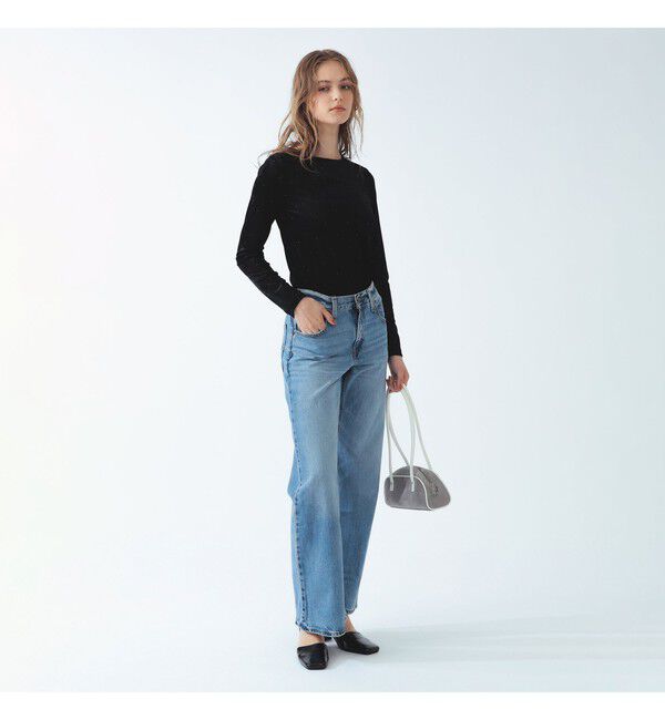 Ray BEAMS 「ホット フィックス フロッキー クルーネック」|Tシャツ・カットソー|
