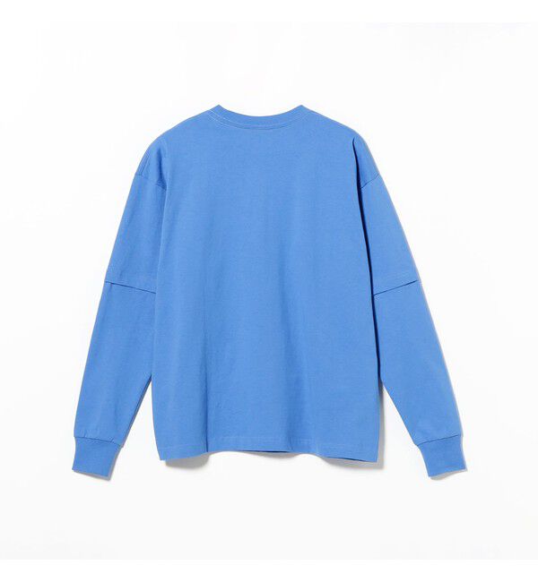 BEAMS「【別注】Champion / フェイク レイヤード ロングスリーブ Tシャツ」|Tシャツ・カットソー|