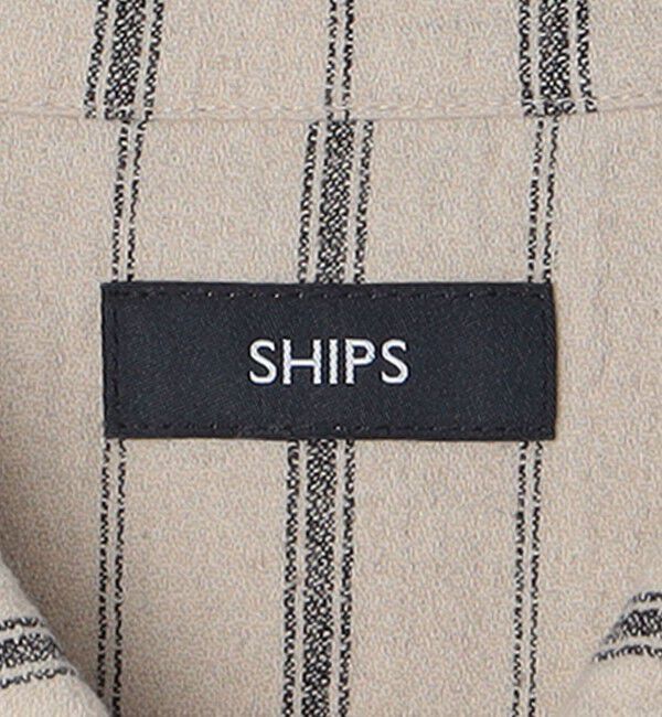 SHIPS「SHIPS: リネン コットン アムンゼン シャツ アウター」|シャツ・ブラウス|